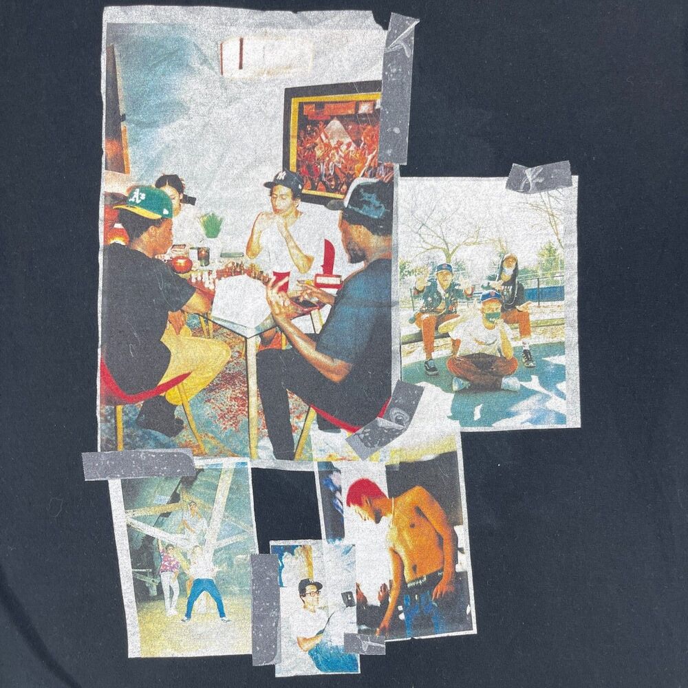 Julian Deguzman T-Shirt Men's Medium Black Graphic Lifestyle Boys Short Sleeve - Picture 5 of 8